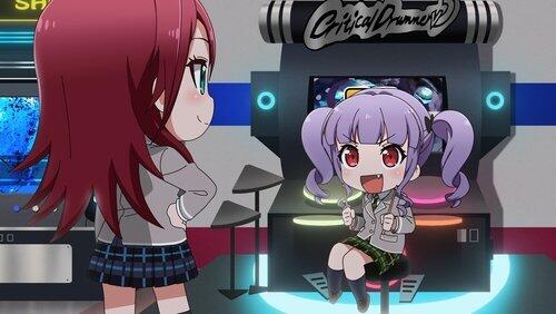 Tomoe at the Arcade Tomoe at the Arcade