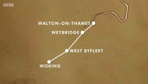 Woking to Walton-on-Thames