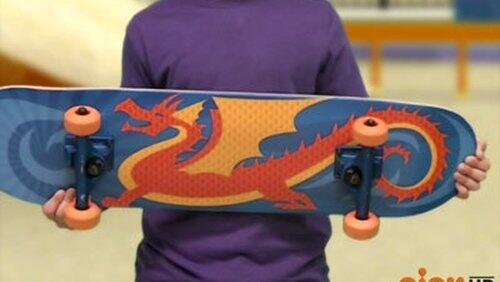 The Boy With the Dragon Skateboard The Boy With the Dragon Skateboard
