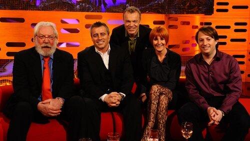 Matt LeBlanc, Mary Portas, David Mitchell, Donald Sutherland Matt LeBlanc, Mary Portas, David Mitchell, Donald Sutherland