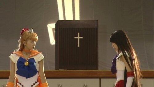 Minako Transforms in Front of Rei's Eyes!