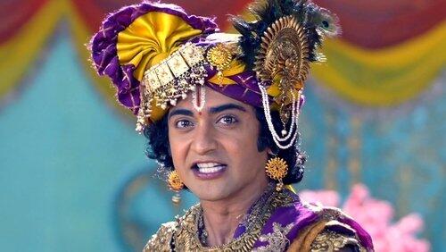 Krishna curses Saambh Krishna curses Saambh