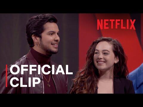 The Netflix Afterparty | Mary And Xolo From Cobra Kai Talk Awkward First Kisses | Netflix