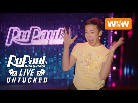 RuPaul’s Drag Race Live Untucked |  Nymphia Wind Sneak Peek |  WOW Presents Plus