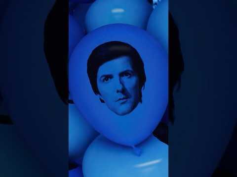 Put your face on a balloon.