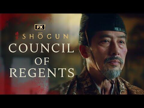 Lord Toranaga Faces the Council of Regents Scene