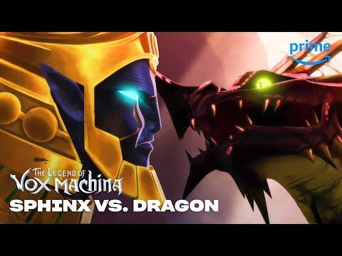 Sphinx and Dragon Face-Off