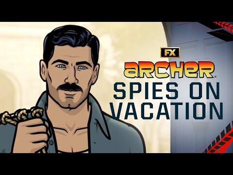 Archer, Pam and Cyril Rediscover Themselves Scene