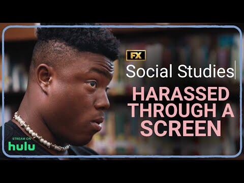 Harassed Through a Screen Scene