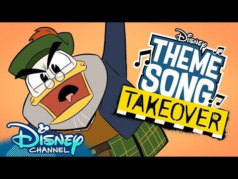 Glomgold Theme Song Takeover ???? | DuckTales | Disney Channel