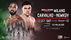 Bellator 230: Carvalho vs. Nemkov Bellator 230: Carvalho vs. Nemkov
