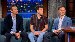 Jon Favreau, Jon Lovett, Tommy Vietor, Lake Street Dive Jon Favreau, Jon Lovett, Tommy Vietor, Lake Street Dive