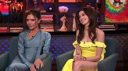 Anne Hathaway & Victoria Beckham Anne Hathaway & Victoria Beckham