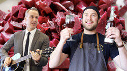 Brad Makes Beet Kvass Brad Makes Beet Kvass