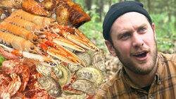Brad Makes Campfire Seafood Brad Makes Campfire Seafood