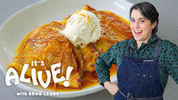 Claire Make Sourdough Crêpes Suzette Claire Make Sourdough Crêpes Suzette