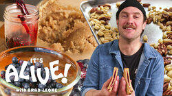 Brad Makes Fermented Peanut Butter & Jelly Brad Makes Fermented Peanut Butter & Jelly