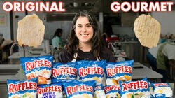 Pastry Chef Attempts to Make Gourmet Ruffles Pastry Chef Attempts to Make Gourmet Ruffles