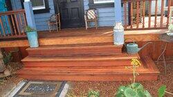 Wine Stave Porch Railing Wine Stave Porch Railing