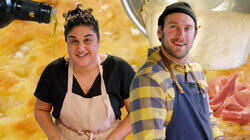 Brad Makes Focaccia Bread with Samin Nosrat Brad Makes Focaccia Bread with Samin Nosrat