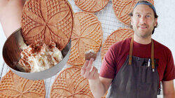 Brad Makes Sourdough Pizzelle Cookies Brad Makes Sourdough Pizzelle Cookies