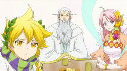 Ryoma, with the Slimes