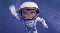 Peaches' Space Race Peaches' Space Race