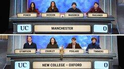 Manchester v New College, Oxford Manchester v New College, Oxford