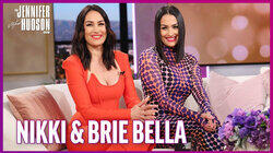 Nikki & Brie Bella, D.B. Woodside Nikki & Brie Bella, D.B. Woodside