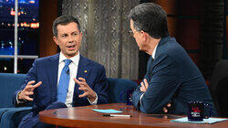 Sec. Pete Buttigieg, Willie Nelson Sec. Pete Buttigieg, Willie Nelson