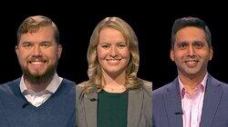 Stephen Webb Vs. Gwen Lockman Vs. Govind Danderkar, Show # 8763. Stephen Webb Vs. Gwen Lockman Vs. Govind Danderkar, Show # 8763.
