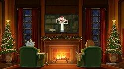 A Very Merry Rickmas Yule Log A Very Merry Rickmas Yule Log