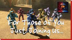 For Those of You Just Joining Us... For Those of You Just Joining Us...