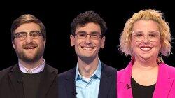 Andrew Jones Vs. Aaron Dmiszewicki Vs. Katie Tarara, Show # 9267. Andrew Jones Vs. Aaron Dmiszewicki Vs. Katie Tarara, Show # 9267.