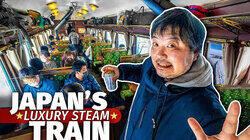 Riding Japan's Most Luxurious Steam Train | FIRST Class in Hokkaido Riding Japan's Most Luxurious Steam Train | FIRST Class in Hokkaido