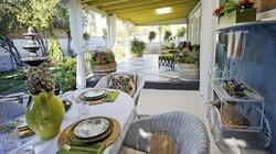Backyard Makeover with a Tea Room Focal Point Backyard Makeover with a Tea Room Focal Point