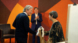 Nigel Havers, Mishal Husain, Vanessa Kingori Nigel Havers, Mishal Husain, Vanessa Kingori