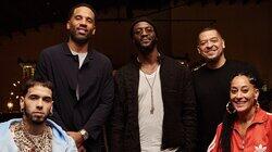 Tracee Ellis Ross, Anuel AA, Aldis Hodge Tracee Ellis Ross, Anuel AA, Aldis Hodge