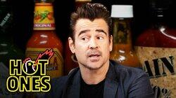 Colin Farrell Searches for Meaning in the Pain of Spicy Wings Colin Farrell Searches for Meaning in the Pain of Spicy Wings