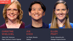 Christine Whelchel Vs. Joe Choo Vs. Ellen Pratt, show # 8521. Christine Whelchel Vs. Joe Choo Vs. Ellen Pratt, show # 8521.