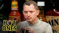 Elijah Wood Tastes the Lava of Mount Doom While Eating Spicy Wings Elijah Wood Tastes the Lava of Mount Doom While Eating Spicy Wings