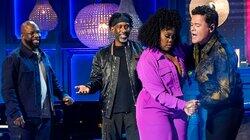 Donny Osmond, Amber Riley, Boyz II Men Donny Osmond, Amber Riley, Boyz II Men