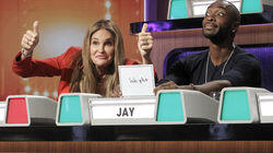 Chris Parnell, Kym Whitley, Rob Riggle, Caitlyn Jenner, Jay Pharoah, Sarah Chalke. Chris Parnell, Kym Whitley, Rob Riggle, Caitlyn Jenner, Jay Pharoah, Sarah Chalke.