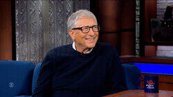 Bill Gates, Paula Poundstone, Evie McGee Colbert Bill Gates, Paula Poundstone, Evie McGee Colbert