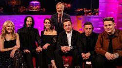 Keanu Reeves, Kylie Minogue, Taron Egerton, Jamie Bell, Suranne Jones, Michael Rice Keanu Reeves, Kylie Minogue, Taron Egerton, Jamie Bell, Suranne Jones, Michael Rice