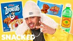 Myke Towers Breaks Down His Favorite Snacks Myke Towers Breaks Down His Favorite Snacks
