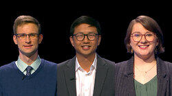 David Sibley Vs. Sam Wang Vs. Emily Hackbarth, Show # 8643. David Sibley Vs. Sam Wang Vs. Emily Hackbarth, Show # 8643.