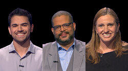 Cris Pannullo Vs. J. Scott Gabrysiak Vs. Jenny Millat, Show # 8646. Cris Pannullo Vs. J. Scott Gabrysiak Vs. Jenny Millat, Show # 8646.