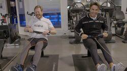 Venner på trening Venner på trening