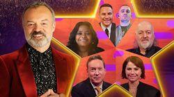 Jessie Buckley, Bill Bailey, Octavia Spencer, Frank Gardner, David Walliams, Dermot Kennedy Jessie Buckley, Bill Bailey, Octavia Spencer, Frank Gardner, David Walliams, Dermot Kennedy